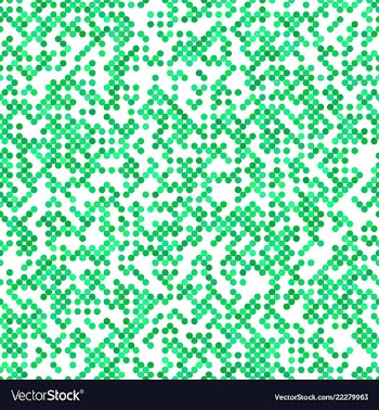 Geometric dot pattern background vector image