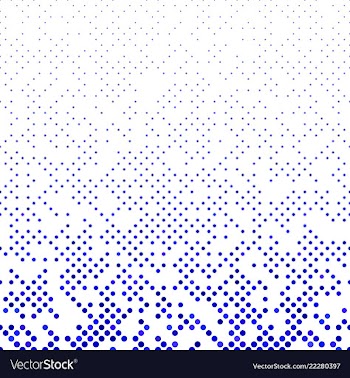 Geometric dot pattern background - with small vector image