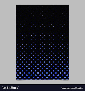 Geometric dot pattern brochure background vector image