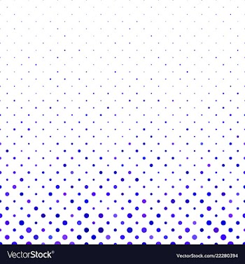 Geometric dot pattern - winter background graphic vector image
