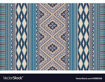 geometric ethnic pattern design for background
