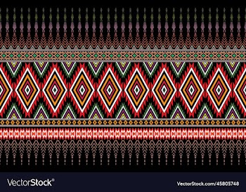 geometric ethnic pattern design for background