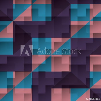 geometric figures and colors pattern background