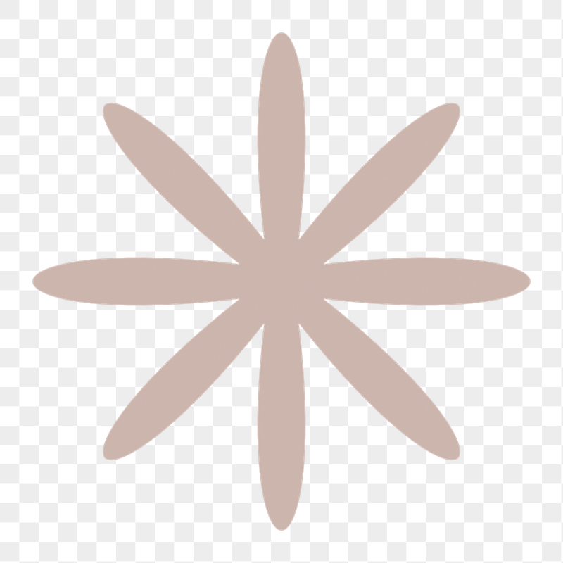 Geometric flower png sticker, abstract | Free PNG - rawpixel