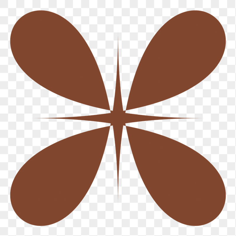 Geometric flower png sticker, abstract | Free PNG - rawpixel