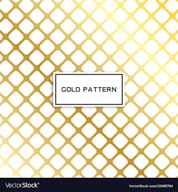 Geometric gold glittering seamless pattern on vector image