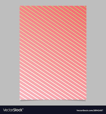 Geometric gradient abstract stripe page template vector image