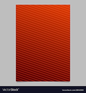Geometric gradient abstract stripe page template vector image