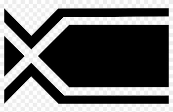 Geometric Half Border - Half Border Png