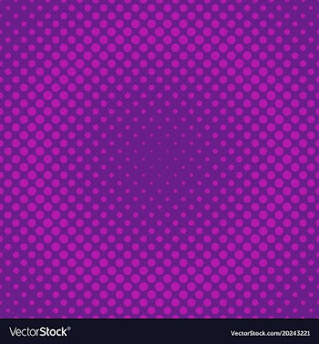 Geometric halftone circle pattern background from vector image