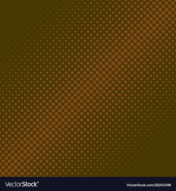 Geometric halftone circle pattern background from vector image