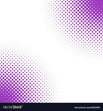 Geometric halftone dot pattern background - from vector image