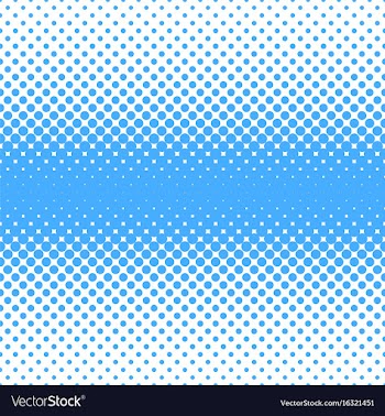 Geometric halftone dot pattern background vector image