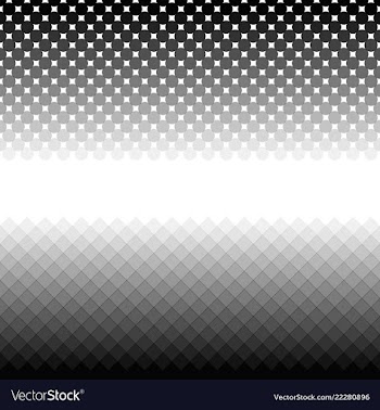 Geometric halftone pattern background - abstract vector image