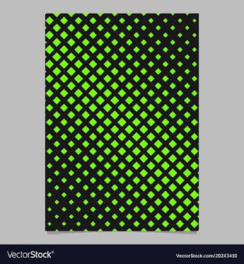 Geometric halftone square pattern background vector image