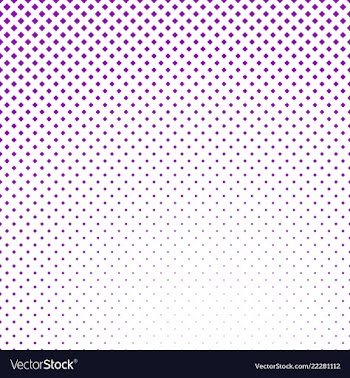 Geometric halftone square pattern background vector image