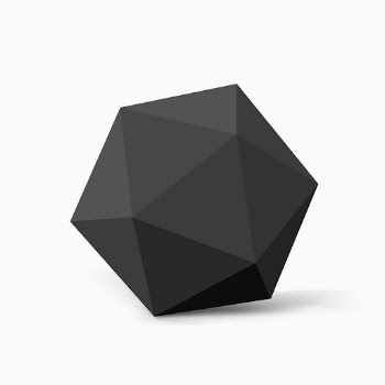 Geometric icosahedron shape, 3D rendering | Free PSD - rawpixel
