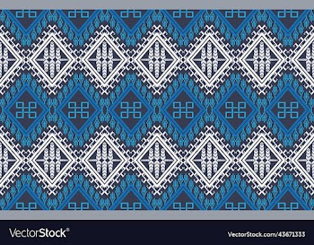 geometric ikat ethnic oriental traditional design