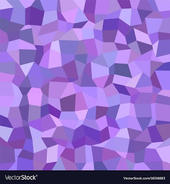 Geometric irregular polygon mosaic pattern vector image