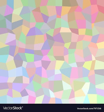 Geometric Mosaic Background vector image