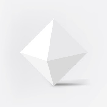 Geometric octahedron shape, 3D rendering | Free Vector - rawpixel