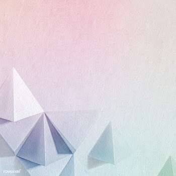 Geometric paper craft design background | Free  illustration - 2346041