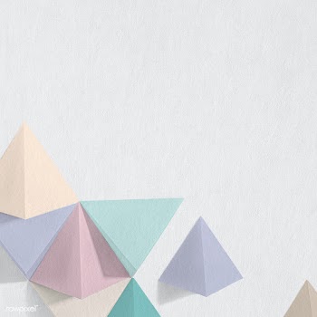 Geometric paper craft design background | Free  illustration - 2346561