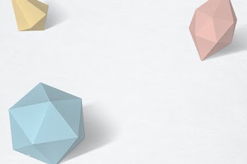 Geometric paper craft design background | Free  illustration - 2346651