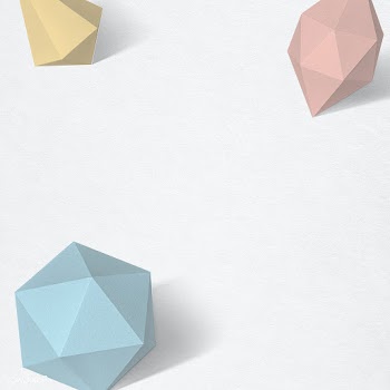 Geometric paper craft design background | Free  illustration - 2346658