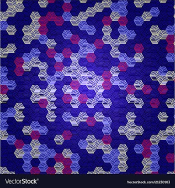 Geometric pattern abstract background design vector image