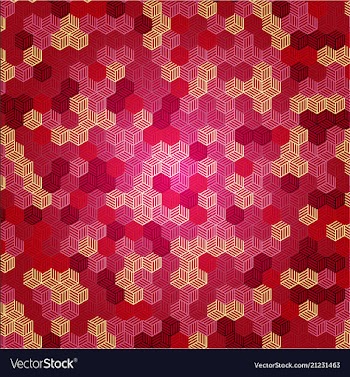 Geometric pattern abstract background design vector image