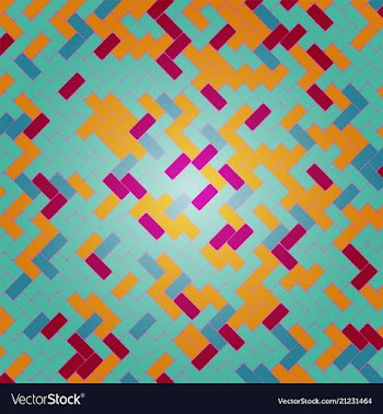 Geometric pattern abstract background design vector image