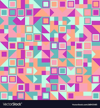 Geometric pattern background - abstract graphic vector image