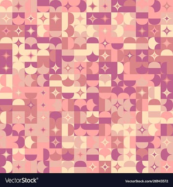 Geometric pattern background - colorful abstract vector image