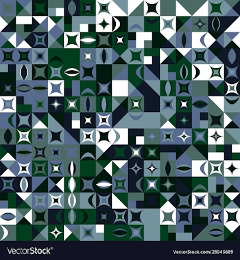 Geometric pattern background - colorful abstract vector image