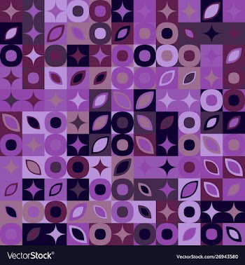 Geometric pattern background design - colorful vector image