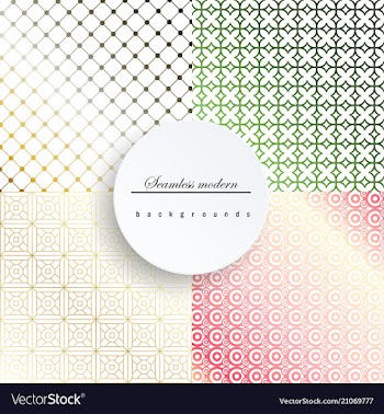 Geometric patternpattern fills web page vector image