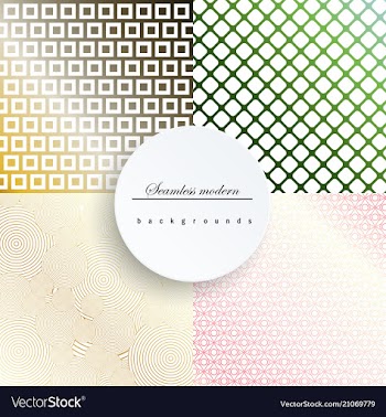 Geometric patternpattern fills web page vector image