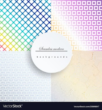 Geometric patternpattern fills web page vector image