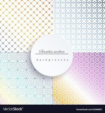 Geometric patternpattern fills web page vector image