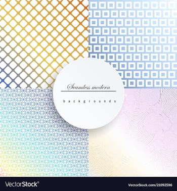Geometric patternpattern fills web page vector image
