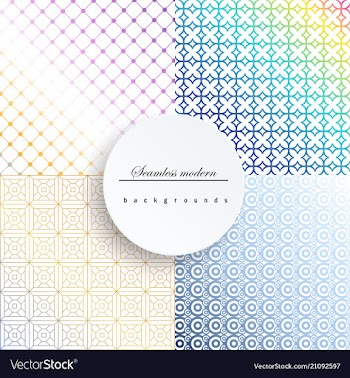 Geometric patternpattern fills web page vector image