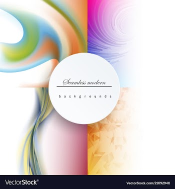 Geometric patternpattern fills web page vector image