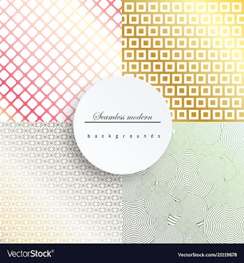 Geometric patternpattern fills web page vector image