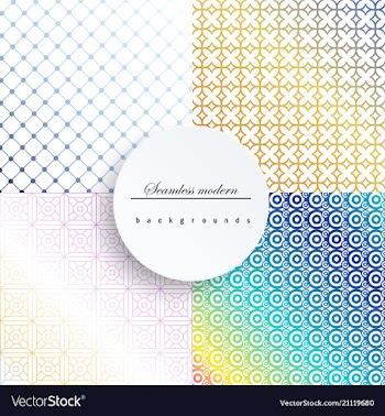 Geometric patternpattern fills web page vector image