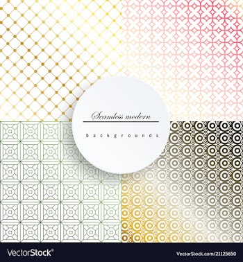 Geometric patternpattern fills web page vector image