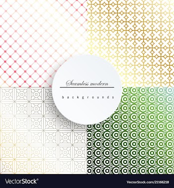 Geometric patternpattern fills web page vector image