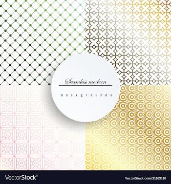 Geometric patternpattern fills web page vector image
