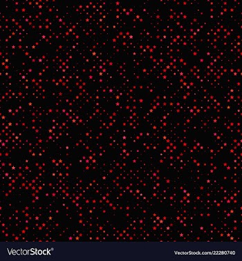 Geometric pentagram pattern - background design vector image