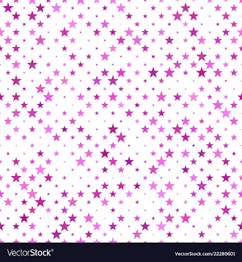 Geometric pentagram star pattern background vector image
